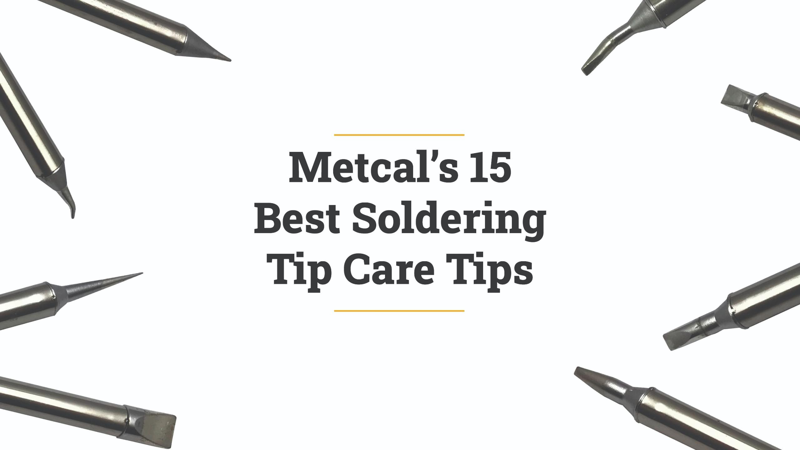Metcal Soldering Cartridges and Tips